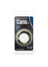 Эрекционное кольцо камуфляжной расцветки Silicone Camo Cock Ring - Blush Novelties - в Новошахтинске купить с доставкой