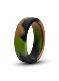 Эрекционное кольцо камуфляжной расцветки Silicone Camo Cock Ring - Blush Novelties - в Новошахтинске купить с доставкой