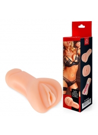 Телесный реалистичный мастурбатор в виде вагины - Bior toys - в Новошахтинске купить с доставкой
