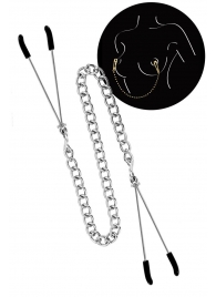 Регулируемые зажимы для сосков Sweet Caress Nipple Chain - Sweet Caress - купить с доставкой в Новошахтинске