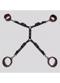 Изысканный набор фиксаций на кровати Reversible Under Mattress Restraint Set - Fifty Shades of Grey - купить с доставкой в Новошахтинске