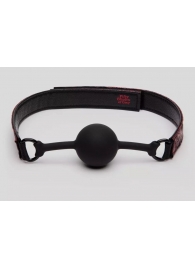 Кляп-шар на двусторонних ремешках Reversible Silicone Ball Gag - Fifty Shades of Grey - купить с доставкой в Новошахтинске