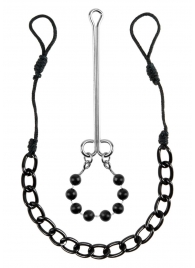 Интимные украшения с бусинами NIPPLE   CLIT JEWELRY - Pipedream - купить с доставкой в Новошахтинске