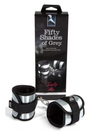 Серо-черные наручники Totally His - Fifty Shades of Grey - купить с доставкой в Новошахтинске