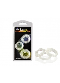 Набор из 3 прозрачных эластичных эрекционных колец - Sitabella - в Новошахтинске купить с доставкой