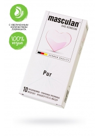 Супертонкие презервативы Masculan Pur - 10 шт. - Masculan - купить с доставкой в Новошахтинске