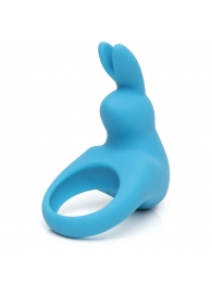 Голубое эрекционное виброкольцо Happy Rabbit Rechargeable Rabbit Cock Ring - Happy Rabbit - в Новошахтинске купить с доставкой