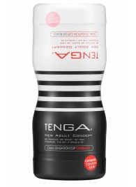 Мастурбатор Dual Sensation Cup Extremes - Tenga - в Новошахтинске купить с доставкой