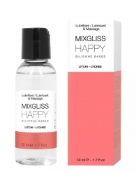 Смазка на силиконовой основе Mixgliss Happy - 50 мл. - Mixgliss - купить с доставкой в Новошахтинске