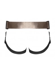 Бронзовый пояс для насадок Curious Harness - Strap-on-me - купить с доставкой в Новошахтинске