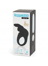 Черное эрекционное виброкольцо Happy Rabbit Rechargeable Rabbit Cock Ring - Happy Rabbit - в Новошахтинске купить с доставкой