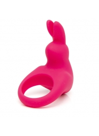 Розовое эрекционное виброкольцо Happy Rabbit Rechargeable Rabbit Cock Ring - Happy Rabbit - в Новошахтинске купить с доставкой