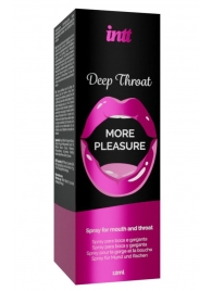 Спрей для орального секса Deep throat - 12 мл. - INTT - купить с доставкой в Новошахтинске