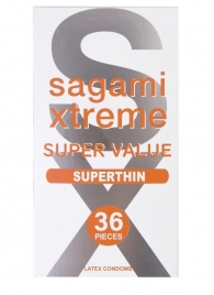 Ультратонкие презервативы Sagami Xtreme Superthin - 36 шт. - Sagami - купить с доставкой в Новошахтинске