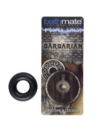 Чёрное эрекционное кольцо Barbarian - Bathmate - в Новошахтинске купить с доставкой