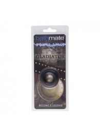 Чёрное эрекционное кольцо Gladiator - Bathmate - в Новошахтинске купить с доставкой