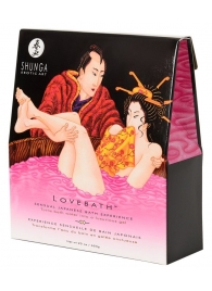 Соль для ванны Lovebath Dragon Fruit, превращающая воду в гель - 650 гр. - Shunga - купить с доставкой в Новошахтинске