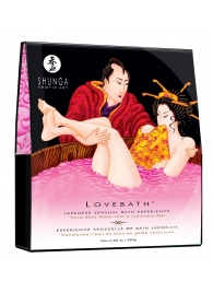 Соль для ванны Lovebath Dragon Fruit, превращающая воду в гель - 650 гр. - Shunga - купить с доставкой в Новошахтинске