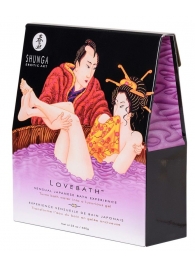 Соль для ванны Lovebath Sensual lotus, превращающая воду в гель - 650 гр. - Shunga - купить с доставкой в Новошахтинске