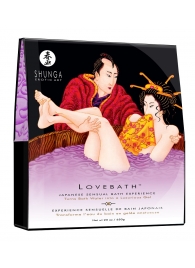 Соль для ванны Lovebath Sensual lotus, превращающая воду в гель - 650 гр. - Shunga - купить с доставкой в Новошахтинске