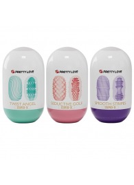 Набор из 18 мастурбаторов Take me for Fun - Baile - в Новошахтинске купить с доставкой