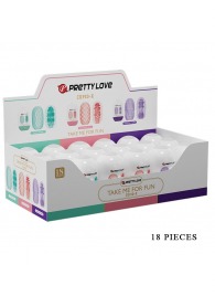 Набор из 18 мастурбаторов Take me for Fun - Baile - в Новошахтинске купить с доставкой