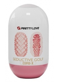 Розовый мастурбатор-яйцо Seductive Golf - Baile - в Новошахтинске купить с доставкой