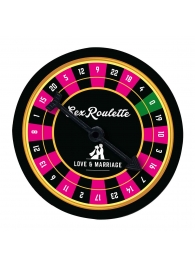 Настольная игра-рулетка Sex Roulette Love   Marriage - Tease&Please - купить с доставкой в Новошахтинске