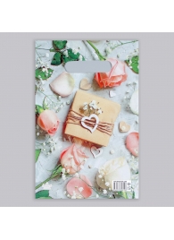 Полиэтиленовый пакет  Подарочек  с вырубной усиленной ручкой - 20 х 30 см. - Сима-Ленд - купить с доставкой в Новошахтинске