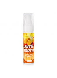 Интимный гель на водной основе Tutti-Frutti  Ванильный пудинг  - 30 гр. - Биоритм - купить с доставкой в Новошахтинске