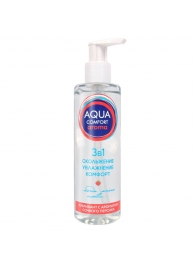 Гель-лубрикант на водной основе Aqua Comfort Aroma с ароматом персика - 195 гр. - Биоритм - купить с доставкой в Новошахтинске