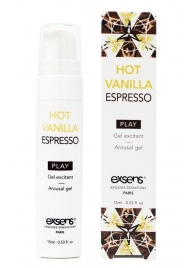 Возбуждающий гель Hot Vanilla Espresso Arousal Gel - 15 мл. - Exsens - купить с доставкой в Новошахтинске