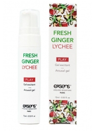 Возбуждающий гель Fresh Ginger Lychee Arousal Gel - 15 мл. - Exsens - купить с доставкой в Новошахтинске