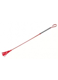 Красный латексный стек с лентами - 62 см. - Sitabella - купить с доставкой в Новошахтинске