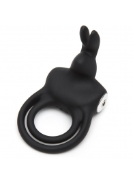 Черное эрекционное виброкольцо Happy Rabbit Cock Ring - Happy Rabbit - в Новошахтинске купить с доставкой