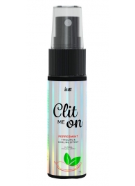Клиторальный возбуждающий спрей Clit Me On Peppermint - 12 мл. - INTT - купить с доставкой в Новошахтинске