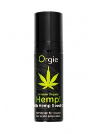 Возбуждающий интимный гель для пар ORGIE Hemp Intense Orgasm - 15 мл. - ORGIE - купить с доставкой в Новошахтинске