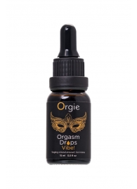 Возбуждающий гель для клитора ORGIE Orgasm Drops Vibe - 15 мл. - ORGIE - купить с доставкой в Новошахтинске