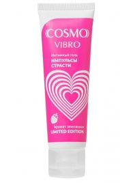 Возбуждающий гель на водно-силиконовой основе Cosmo Vibro с ароматом земляники - 50 гр. - Биоритм - купить с доставкой в Новошахтинске