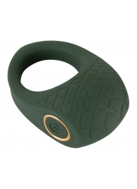 Зеленое эрекционное виброкольцо Luxurious Vibro Cock Ring - Orion - в Новошахтинске купить с доставкой