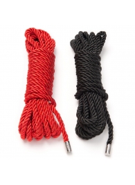 Набор из двух веревок для фиксации Restrain Me Bondage - Fifty Shades of Grey - купить с доставкой в Новошахтинске