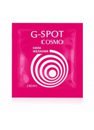 Стимулирующий интимный крем для женщин Cosmo G-spot - 2 гр. - Биоритм - купить с доставкой в Новошахтинске