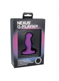 Фиолетовая вибровтулка Nexus G-Play+ M - Nexus Range - в Новошахтинске купить с доставкой