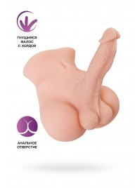 Мастурбатор с фаллосом Manuel - ToyFa - в Новошахтинске купить с доставкой