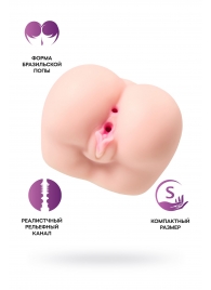 Реалистичный мастурбатор Paula с 2 любовными тоннелями - ToyFa - в Новошахтинске купить с доставкой