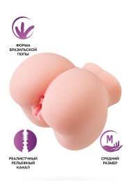 Реалистичный мастурбатор Giovanna - ToyFa - в Новошахтинске купить с доставкой