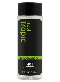 Массажное масло для тела Tropic Fresh - 100 мл. - HOT - купить с доставкой в Новошахтинске