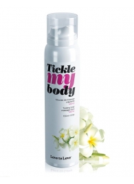 Массажная хрустящая пенка Tickle My Body Monoi с ароматом моной - 150 мл. - Love to Love - купить с доставкой в Новошахтинске