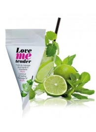 Съедобное согревающее массажное масло Love Me Tender Mojito с ароматом мохито - 10 мл. - Love to Love - купить с доставкой в Новошахтинске