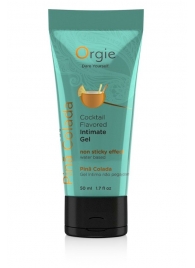 Съедобный интимный гель Orgie Lube Tube Cocktail Pina Colada - 50 мл. - ORGIE - купить с доставкой в Новошахтинске